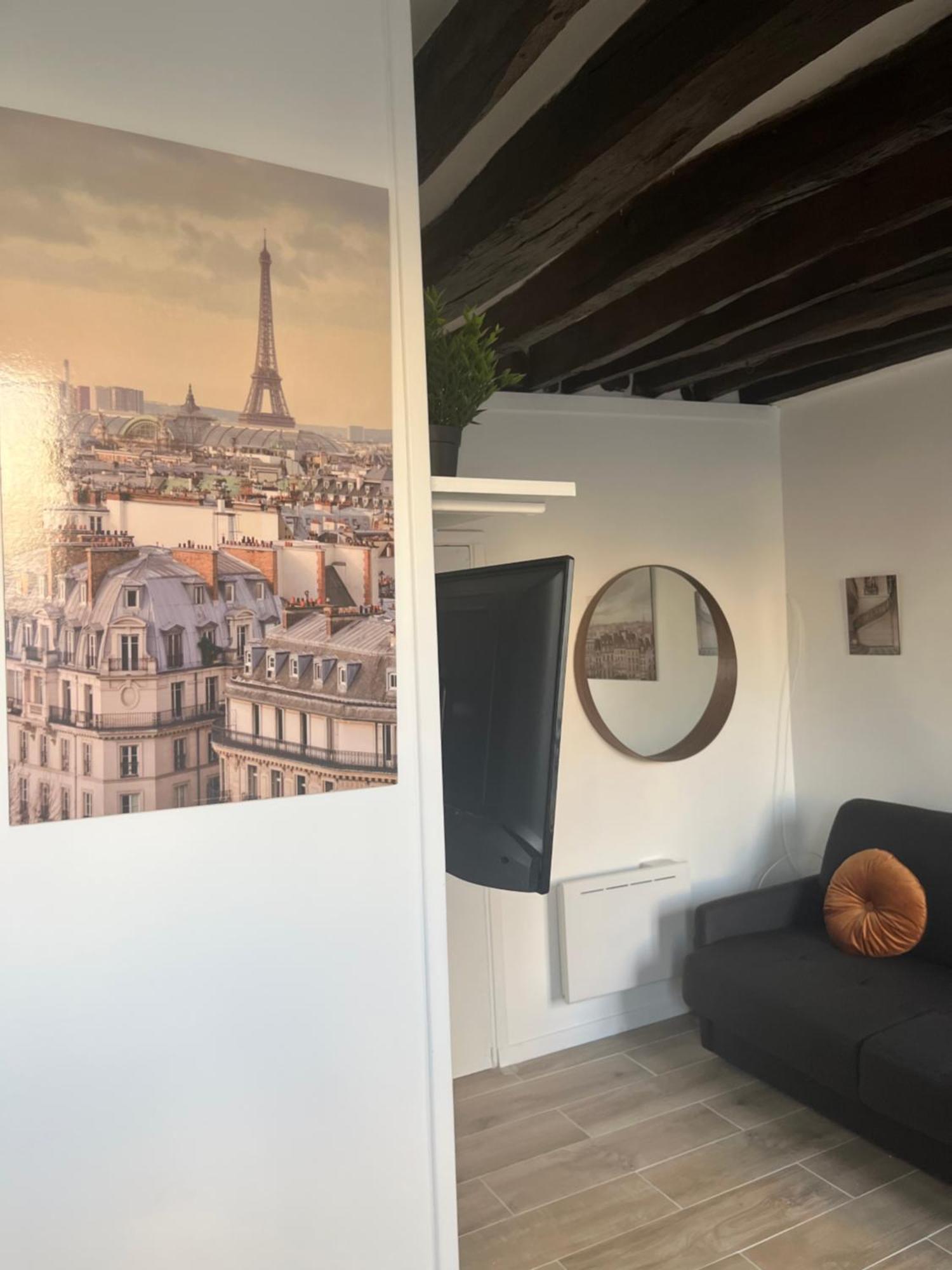 Charmant Studio Au Coeur Du Marais Paryż Zewnętrze zdjęcie